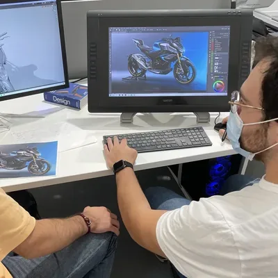 CAD and render at the desk